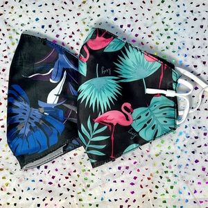 2 LUG BEAKER FACE MASKS with Lanyards and Filters